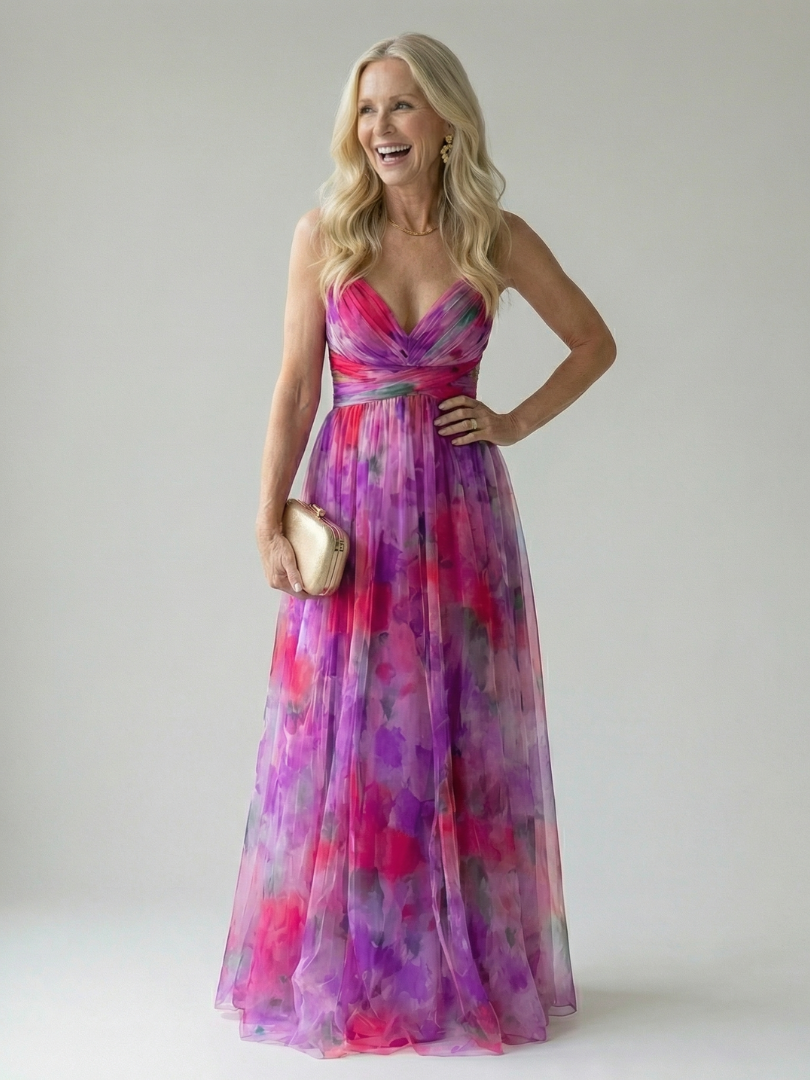 Delphine | Soft Wrap Maxi Dress