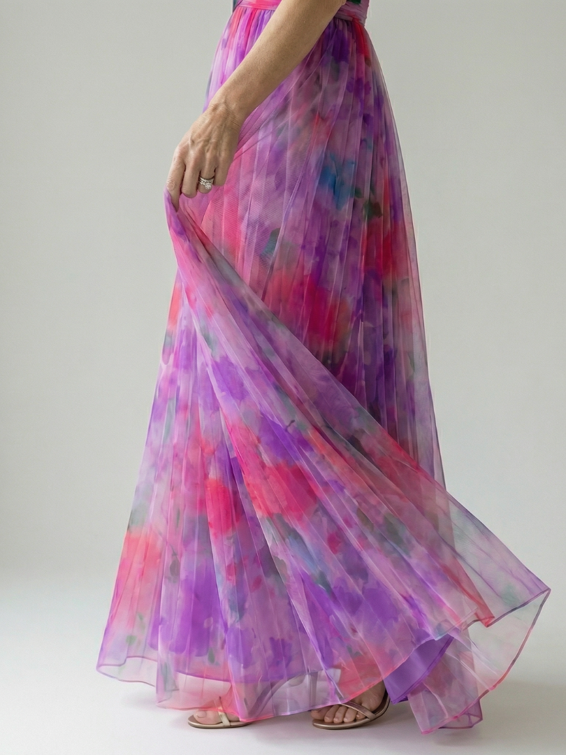 Delphine | Soft Wrap Maxi Dress