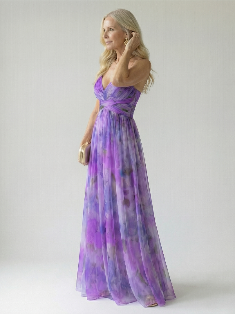 Delphine | Soft Wrap Maxi Dress