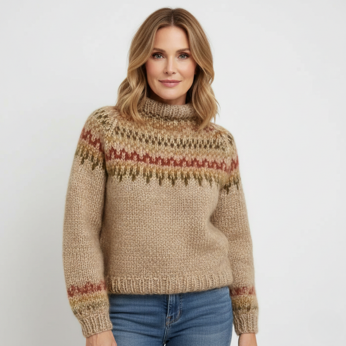 Ellen | Heritage Nordic Knit Sweater