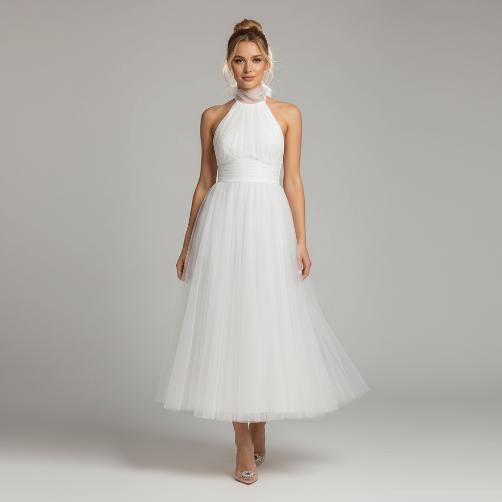 Maria | Floaty Tulle Maxi Dress