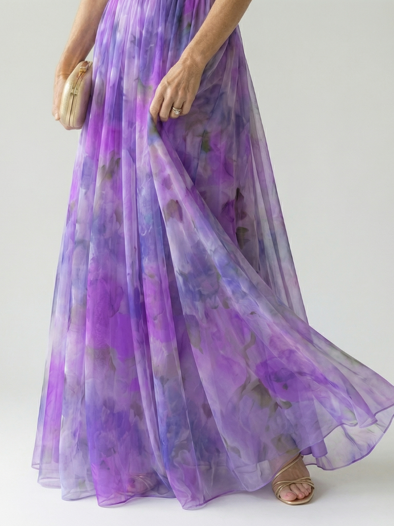Delphine | Soft Wrap Maxi Dress