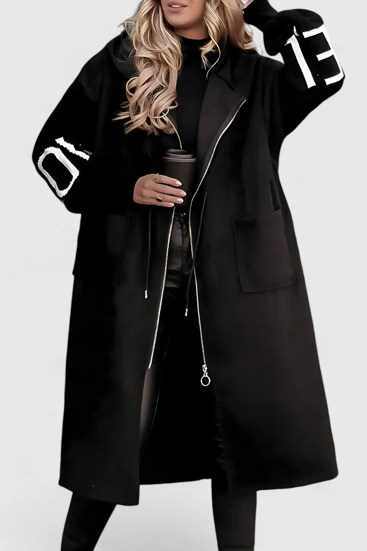 Vaye™ | Elegant Hooded Coat