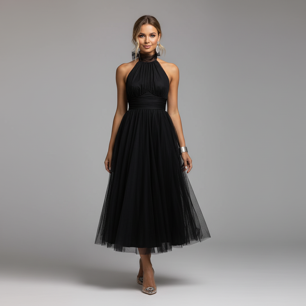 Maria | Floaty Tulle Maxi Dress