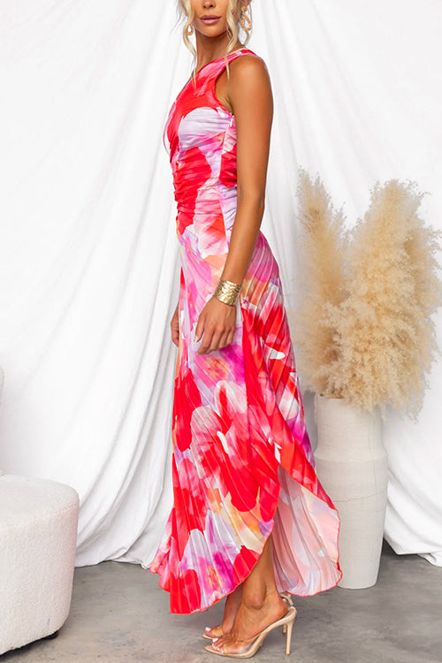 Sienna | Vibrant Tropical Evening Dress
