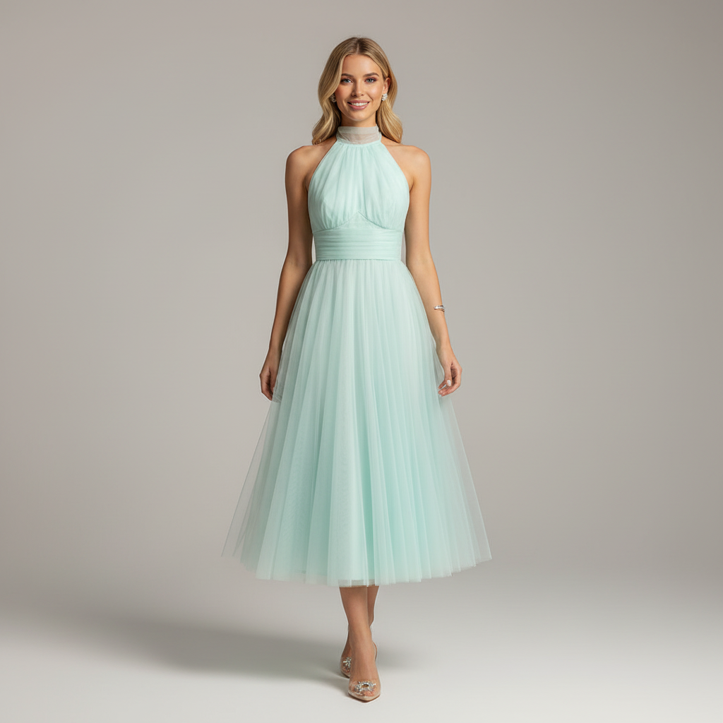 Maria | Floaty Tulle Maxi Dress