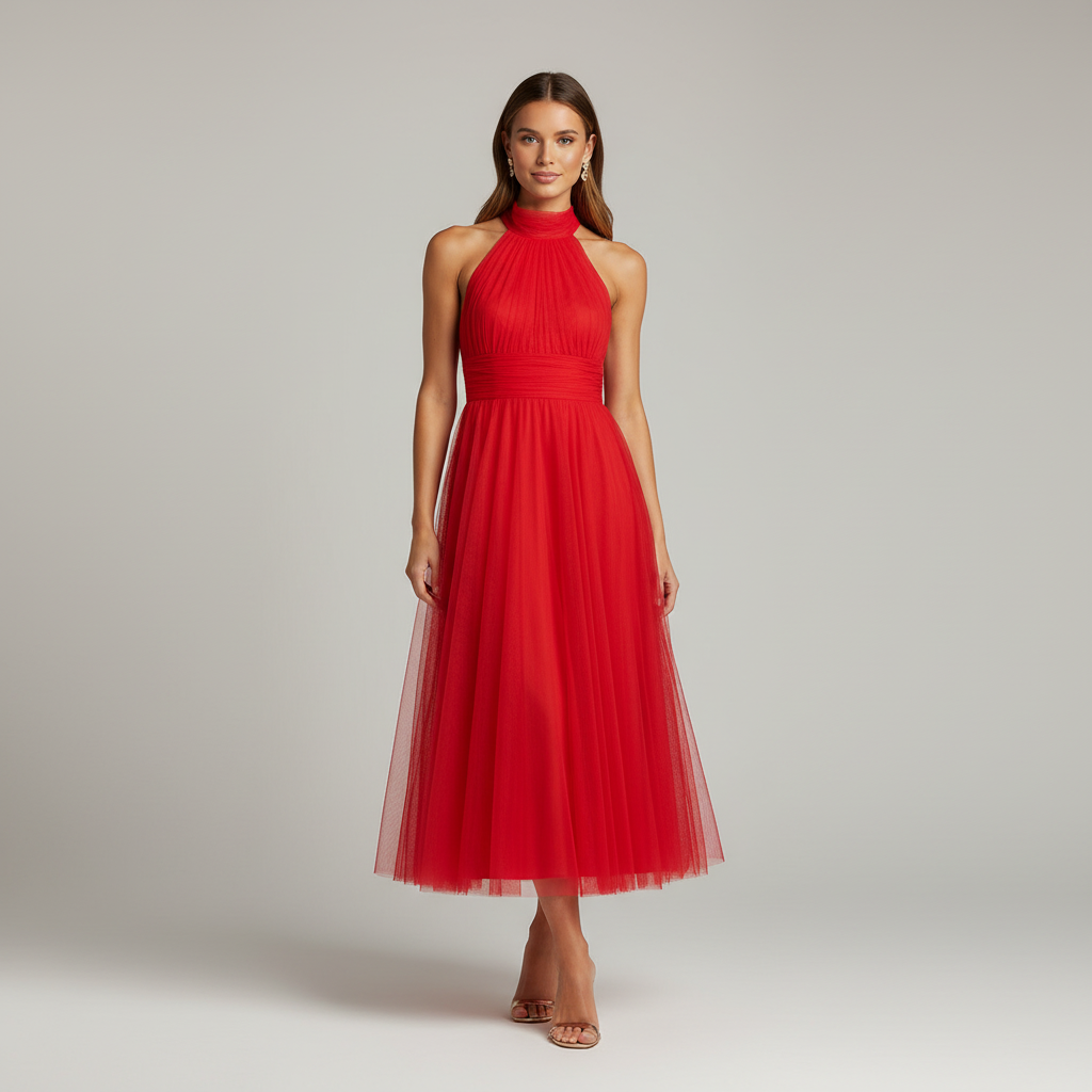 Maria | Floaty Tulle Maxi Dress