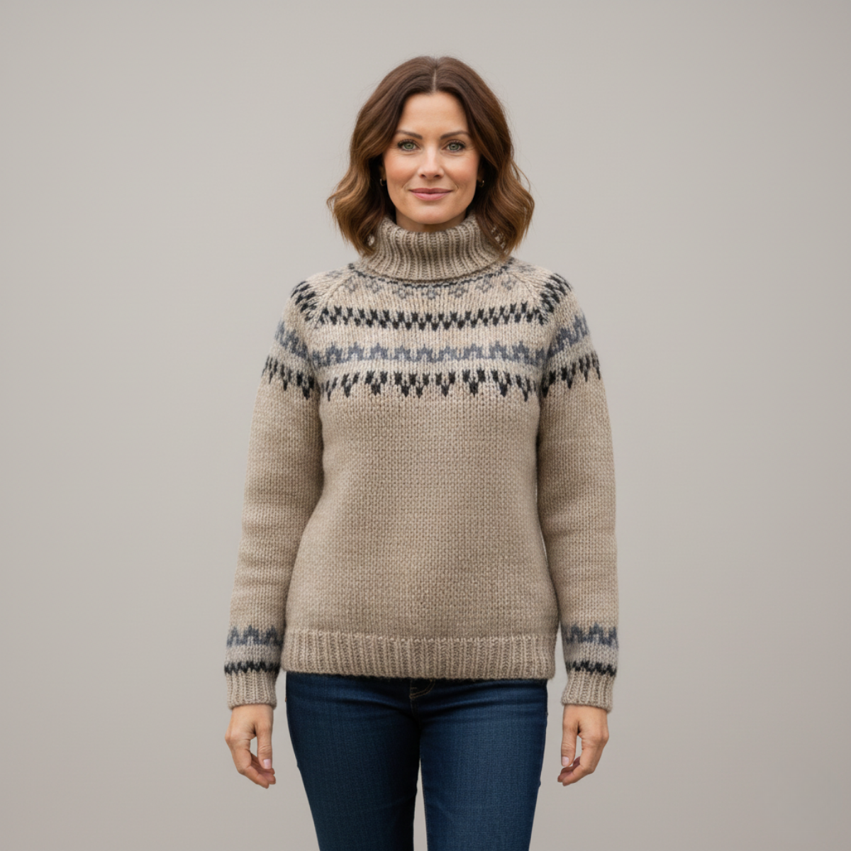 Ellen | Heritage Nordic Knit Sweater