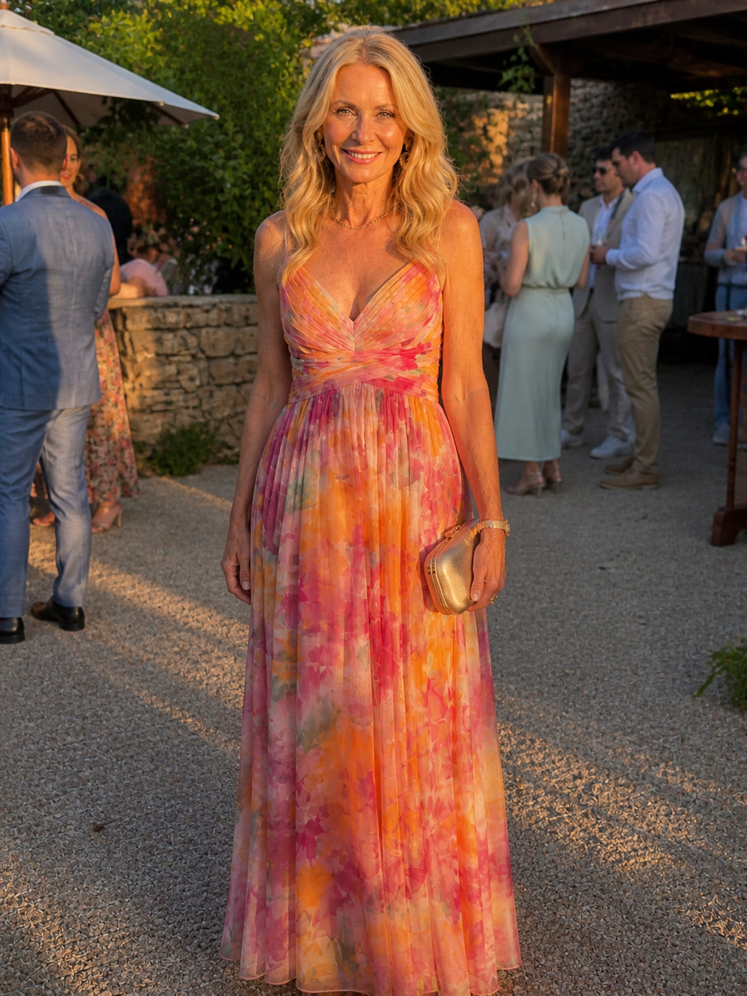 Delphine | Soft Wrap Maxi Dress