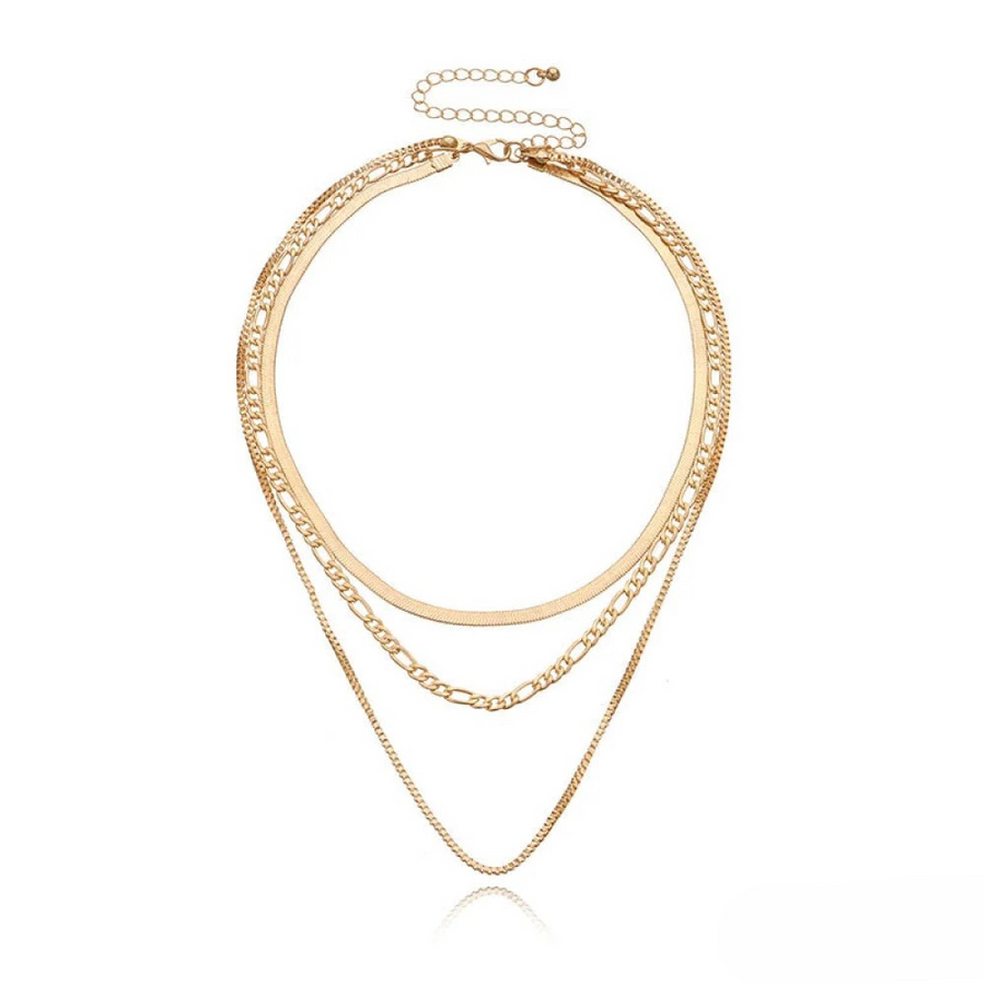 Vintage 3-Piece Layered Necklace