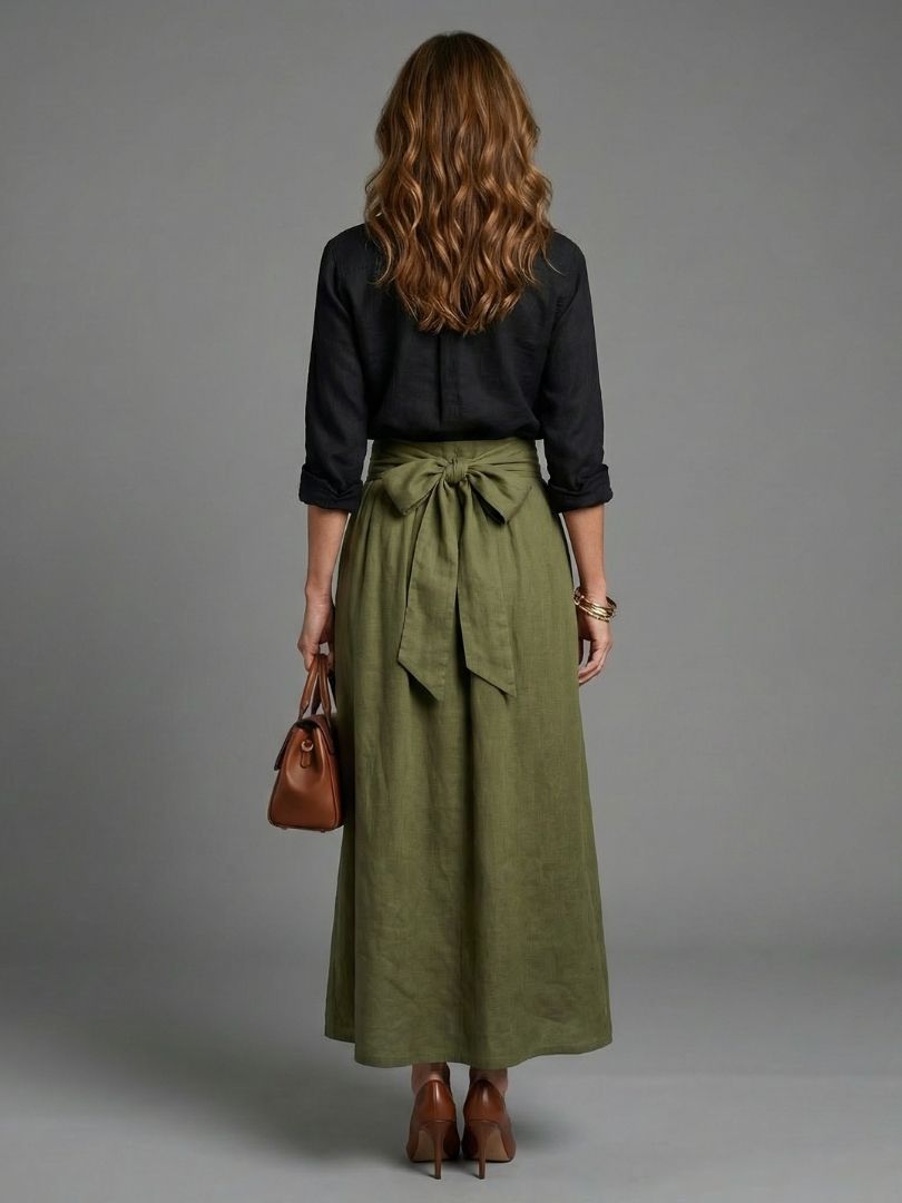 Vera | Two-Piece Blouse & Skirt Set